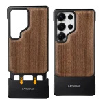 OATSBASF Wooden Texture Shockproof Case for Samsung - Image 2