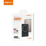 Recci Armor Wireless Magnetic Power Bank 10000mAh - Image 3
