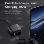 Recci GAN 100W Desktop Charger - Image 3