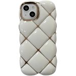 Plating 3D Plaid Diamond Pattern Candy Case - Image 4