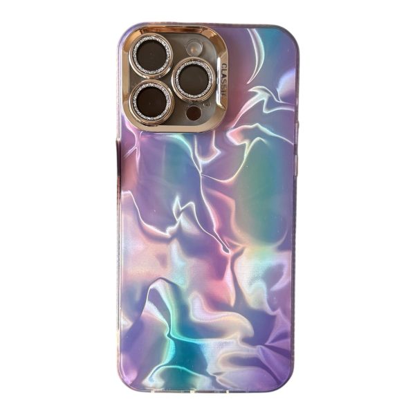 Techno Holographic Case with Built in Camera Lenses