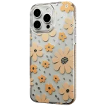 Bloomy Flower Clear iPhone Case - Image 2