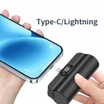 Mini Power Bank,Capsule Power Charger 5000mAh - Image 4