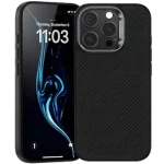 Smooth & Sleek Finish Soft Carbon Textured Case - Image 3