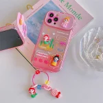 Princess 3D Disney Case with Foldable Mirror