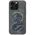 Nimmy Luxury Phoenix Embroidery Leather MagSafe Compatible Case - Image 4