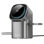 MAXCO Geometry II Qi2 Full Touch Magnetic Wireless Charger 15W Fast Charging