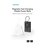 MAXCO Magnetic Fast Charging Power Bank 10000mAh15W Wireless - Image 2