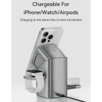 MAXCO Geometry II Qi2 Full Touch Magnetic Wireless Charger 15W Fast Charging - Image 4