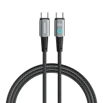 Maxco Braided Cable Type-C to Type-C with Light Display 100W 1.2m