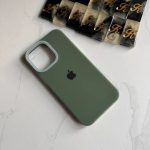 Premium Silicone Iphone Case With Apple Logo - Image 2