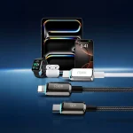 Recci 100W Fast Charging USB-A to Type-C Cable with Lamp Display - Image 5